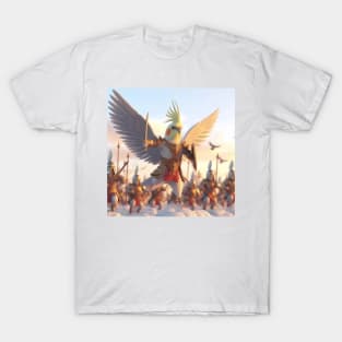 Cockatiel calopsitte warrior  guerrier T-Shirt